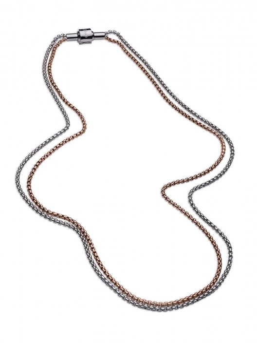 Colar One Energy Master Soft Bicolor Rose Gold