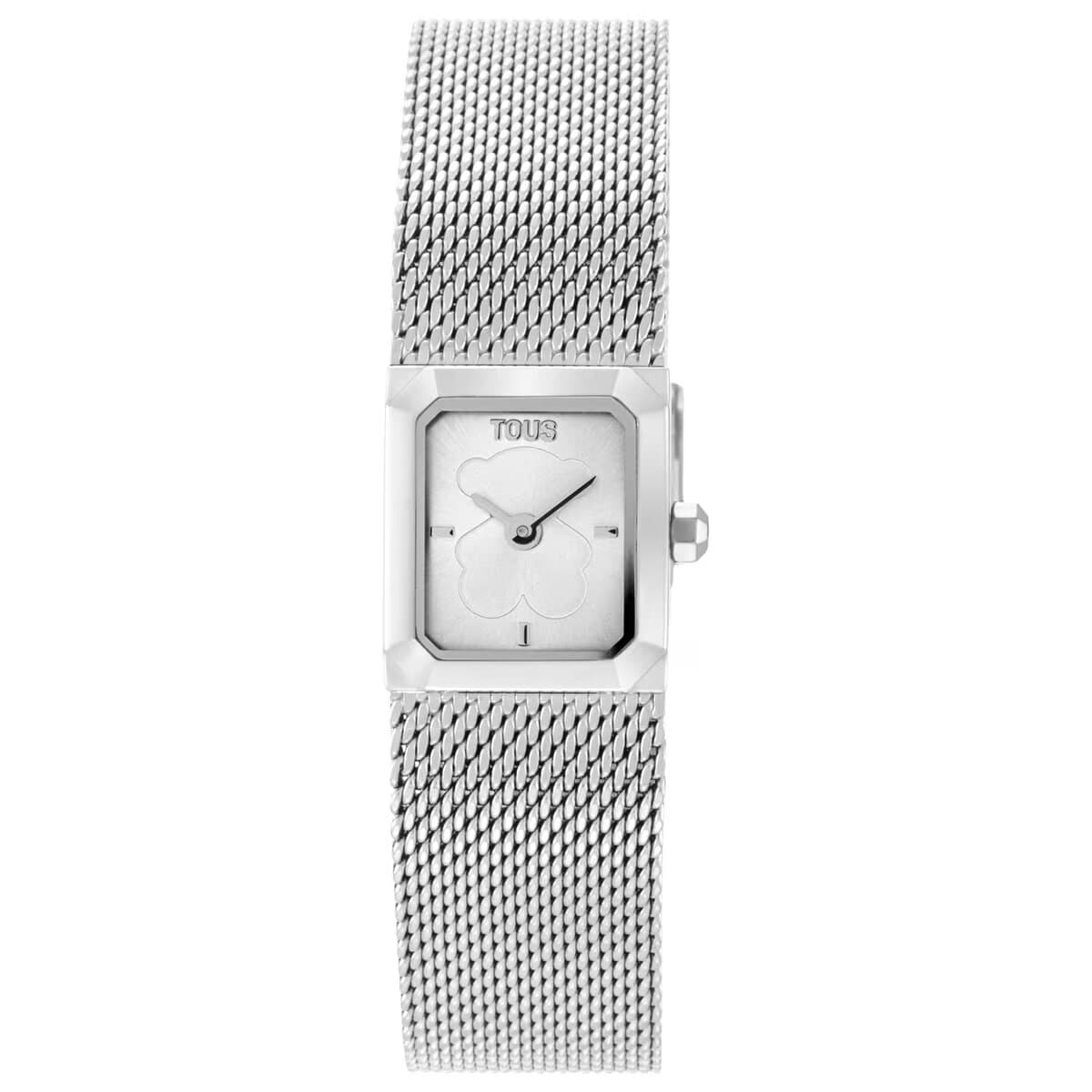 Relógio Tous Minimesh SS Esfera Silver Esterilla