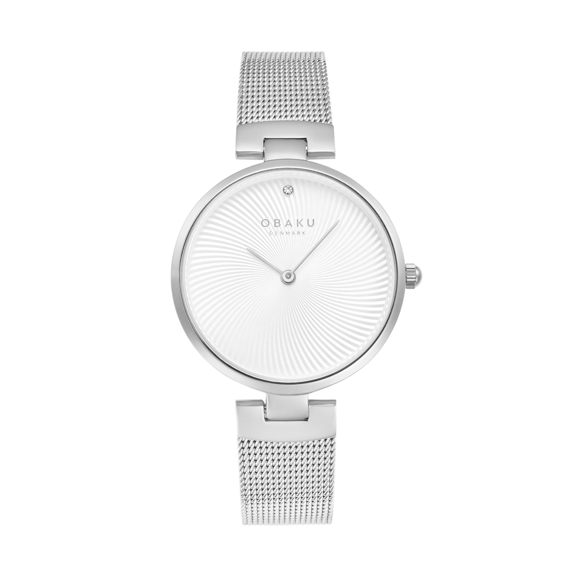 Relógio Obaku Diamant Steel Prateado