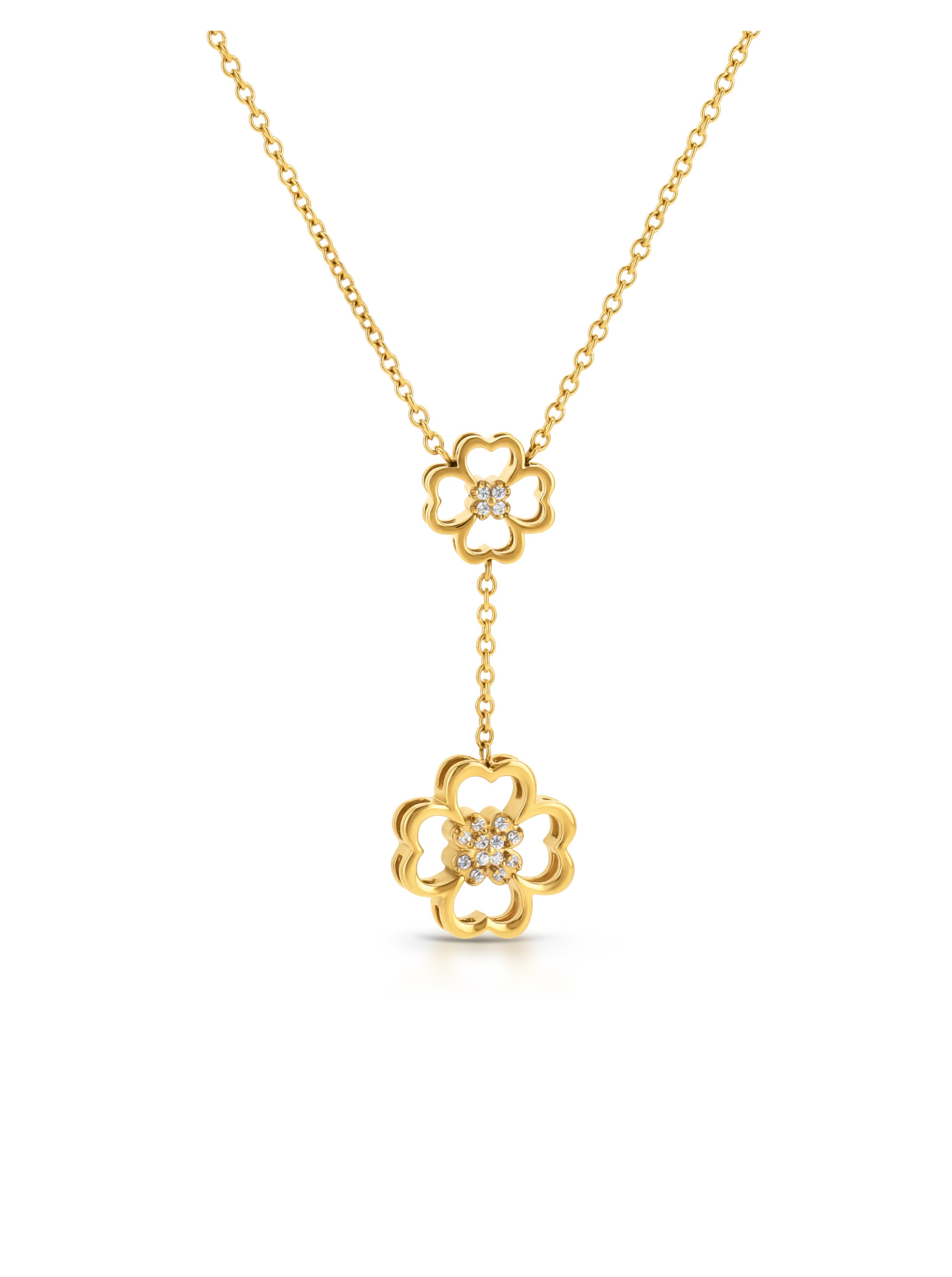 Colar One Bliss Crystal Gold