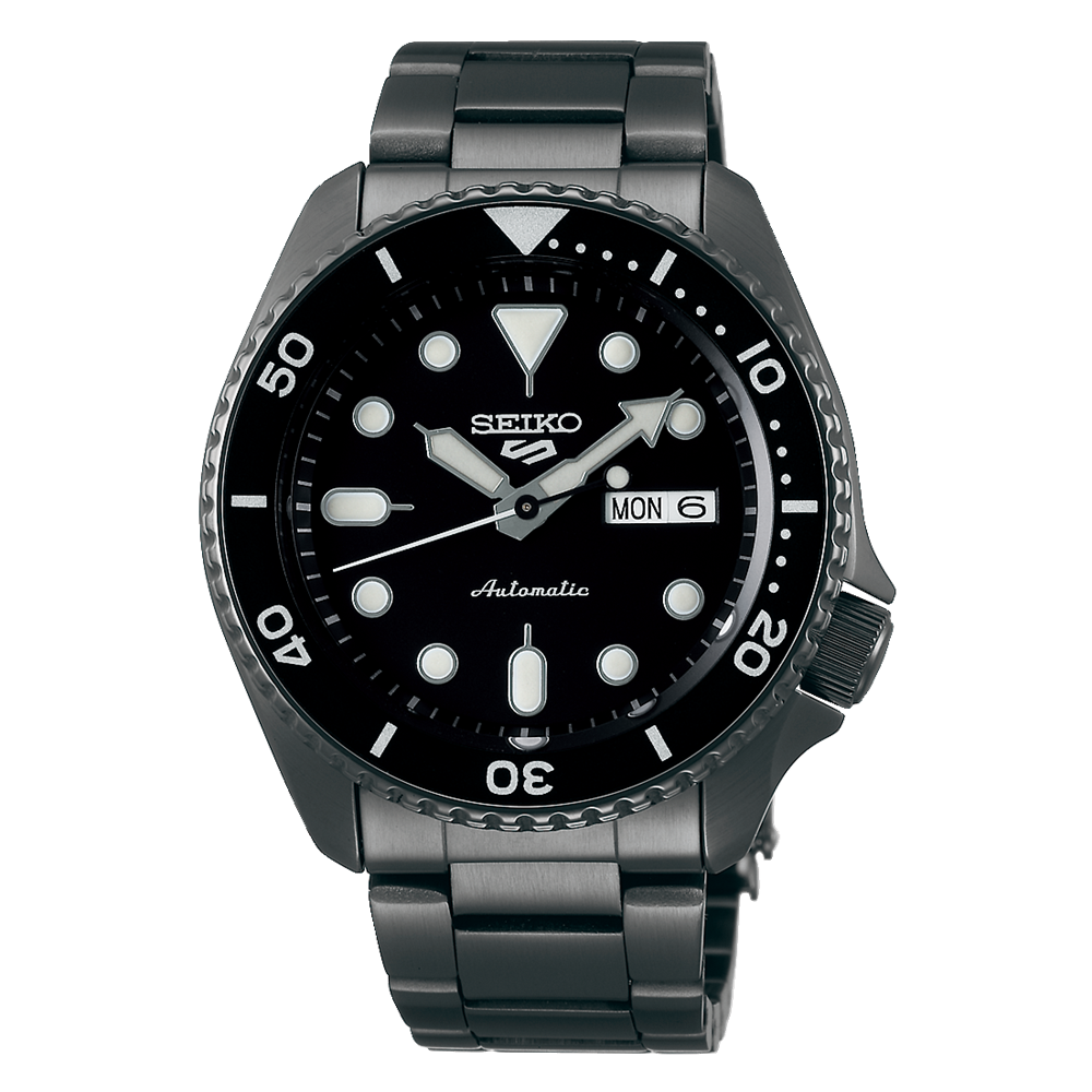 Relógio Seiko 5 Sports Black Automático SRPD65K1
