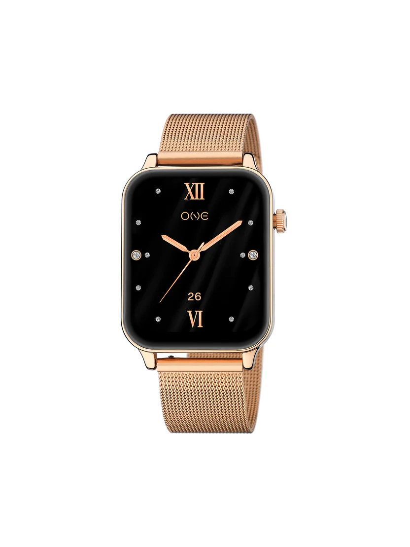 Smartwatch One Frame Rose Gold Mesh
