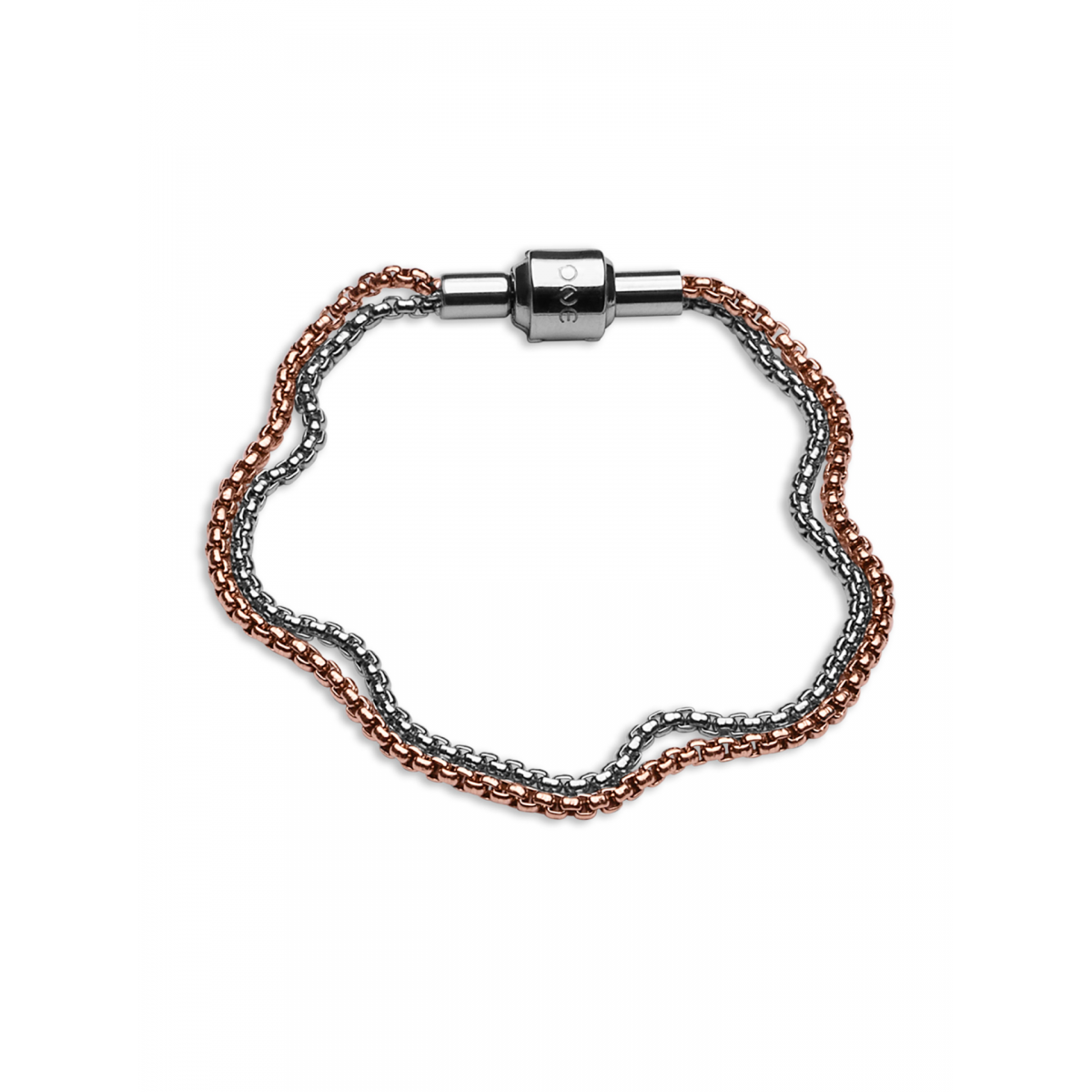 Pulseira One Energy Master Soft Bicolor Rose